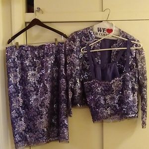 Ladies cocktail suit